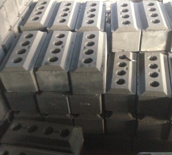 กระบวนการผลิตบล็อกคาร์บอนแอโนดสำเร็จรูป